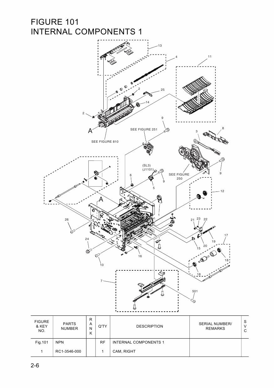 Canon imageCLASS LBP-3300 3360 Parts Catalog Manual-6